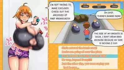 Tsubasa no Chounyuu Channel Haishin-chuu! | Like and Subscribe to Subasa's Breast Growth