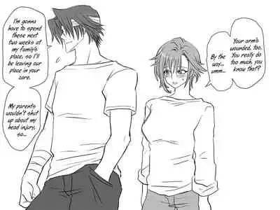 [Eroe] Seitenkango, Shinyuu to | After I got genderbend, my friend and I... [English]