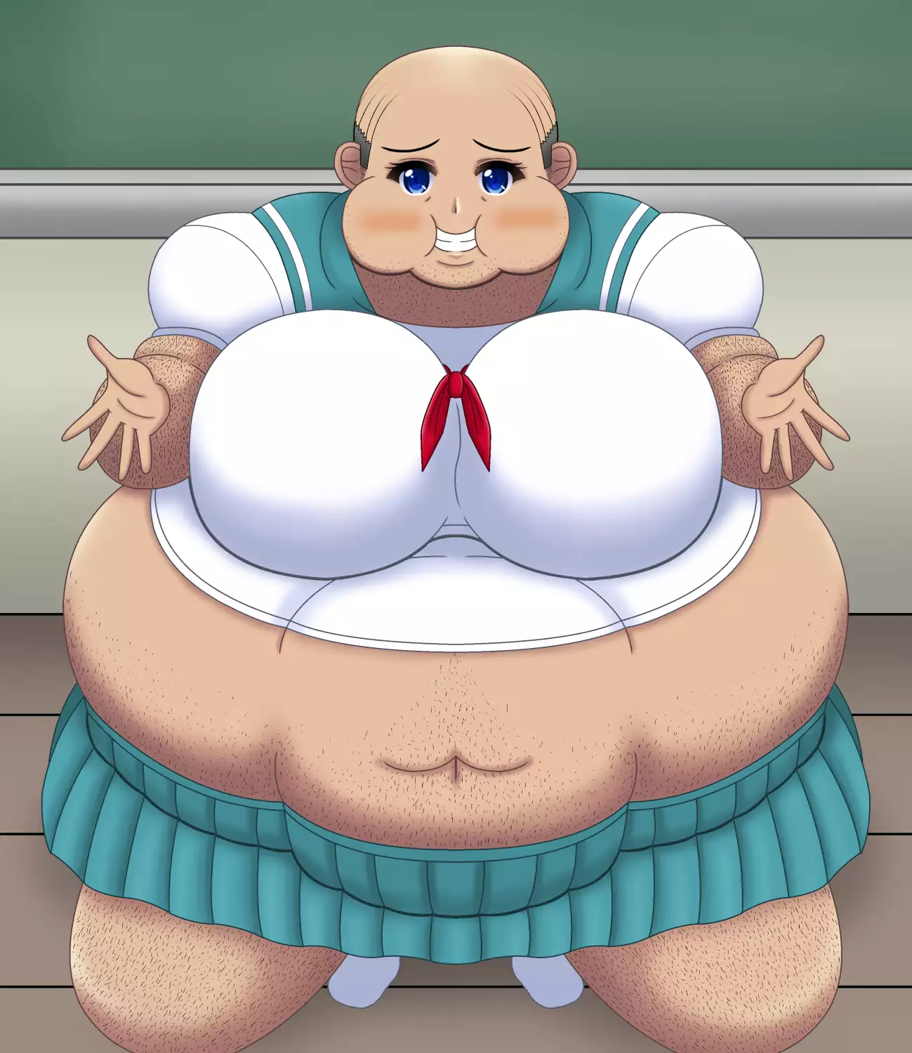 I will love my girlfriend even if she becomes a bald dad | Ore no Kanojo ga Hagedebuoyaji ni Natte mo Aishitai