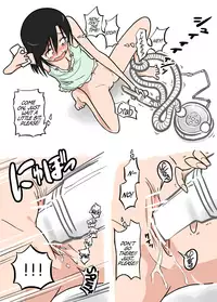 [Alpaca Club] Soujiki ni Okasareta - Senmenjo Hen - | Molested by a Vacuum Cleaner - In the Bathroom - [English] [Constipat8]