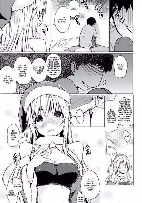 Megumarenai Santa ni Ai no Te wo! | Would You Lend a Helping Hand to This Santa in Need?