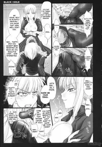(C72) [UDON-YA (Kizuki Aruchu, ZAN)] BLACKxGOLD (Fate/hollow ataraxia) [English] [Fakku] [Decensored]
