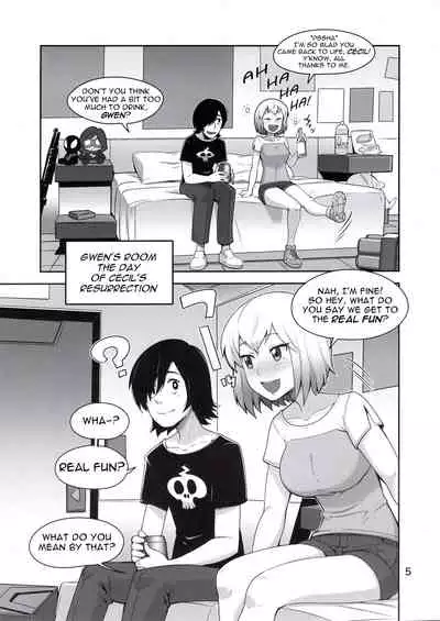 (C97) [Kotau (Bowieknife)] Gwenpool (Watashi tachi Icya-Love Shimashita) | Gwenpool (Getting All Lovey-Dovey) (Gwenpool) [English]