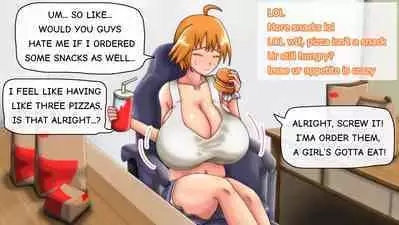 Tsubasa no Chounyuu Channel Haishin-chuu! | Like and Subscribe to Subasa's Breast Growth