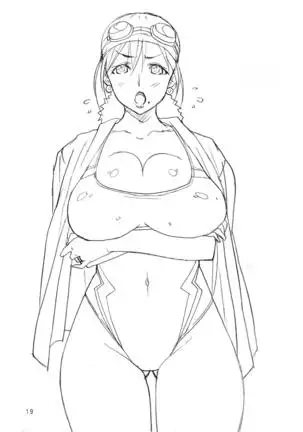 Misaki and Mika Sensei Sketchbook