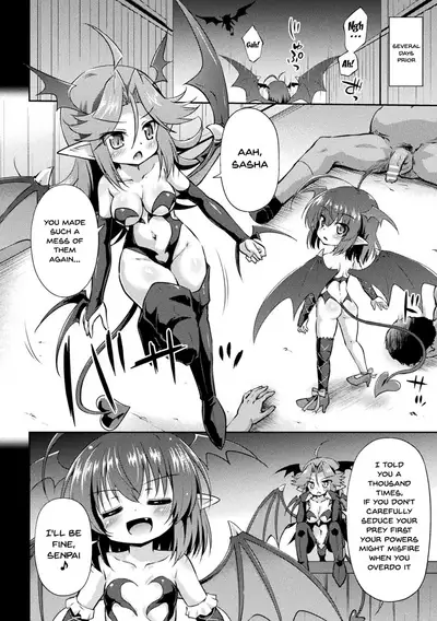 [Anthology] 2D Comic Magazine Mesugaki Succubus Seisai Namaiki Aka-chan Heya o Wakarase-bou de Kousei Knock Vol. 1 | Punishing a Bratty Young Succubus Ch. 1-3 [English] {Doujins.com} [Digital]