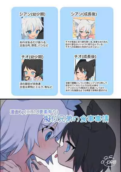 Giji Kyoudai no Shokuji Jijou