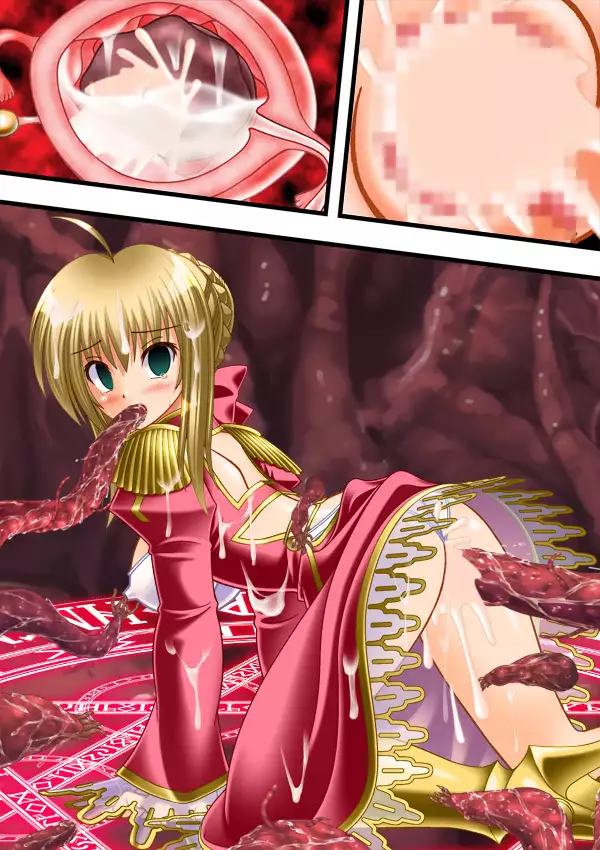 Hentai TSF Aka Saber