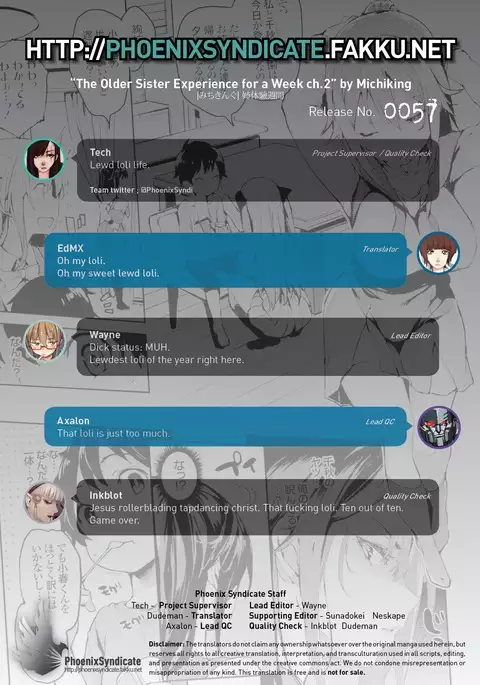 Ane Taiken Shuukan | The Older Sister Experience for a Week ch. 1-5