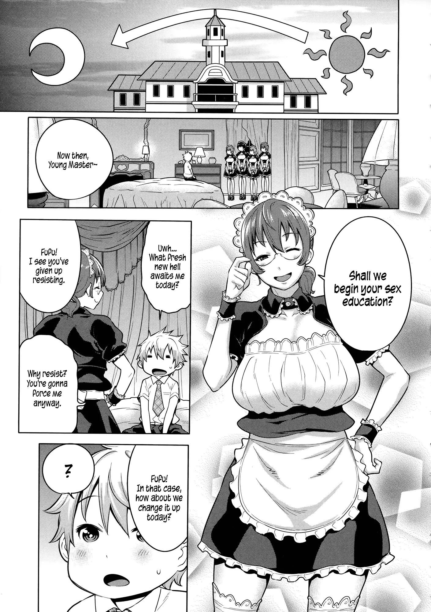 Maid x4 Ch. 1-6, 8, 10