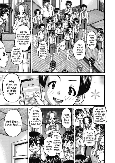 [Chunrouzan] Joshi Shougakusei Ninshin Club | Gradeschooler Child Bearing Club Ch. 1 - 6 [English] [head empty] [Digital]