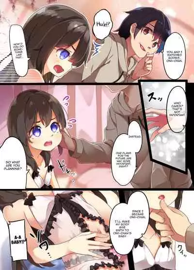 A Yandere Little Sister Wants to Be Impregnated by Her Big Brother, So She Switches Bodies With Him and They Have Baby-Making Sex