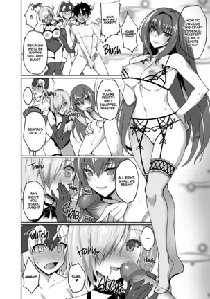 Shishou ga Michibiku Chaldea Servant Harem Seikatsu | Chaldea Servant Harem Life with Master (decensored)