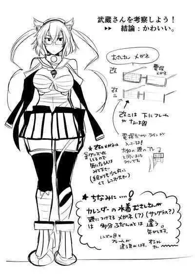 (C96) [Marosaan (Yunamaro)] Musashi-san no Yoru Jijou Shoya Hen (Kantai Collection -KanColle-) [English] [Carl]