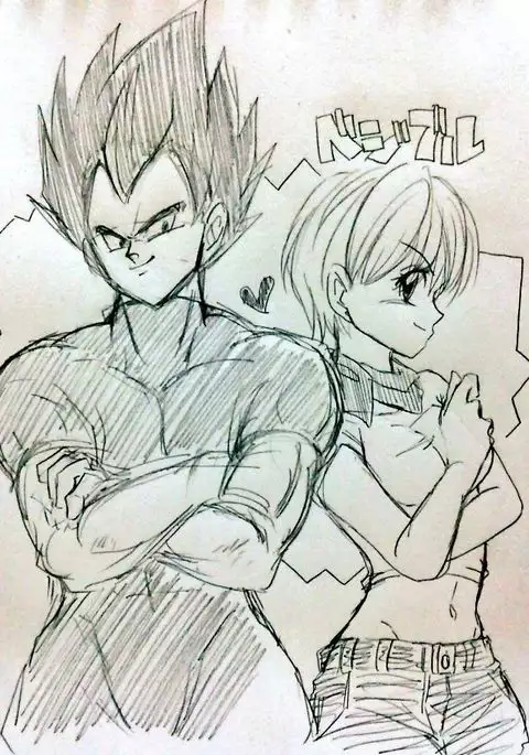 VegeBul rakugaki manga modoki