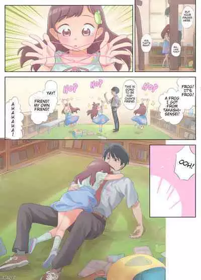 [Fishin&Loli] Gekimoe ~Junjou Yua-chan ga Do-S Sensei to Kindan no Koi! Akai ○○ de Musubare Kyousei Mesuana Kaihatsu. Muriyari Naisho Nakadashi Kimerarechatta Hanashi~ | Innocent Girl Yua-chan - forbidden love affair with sadistic teacher.... [English]
