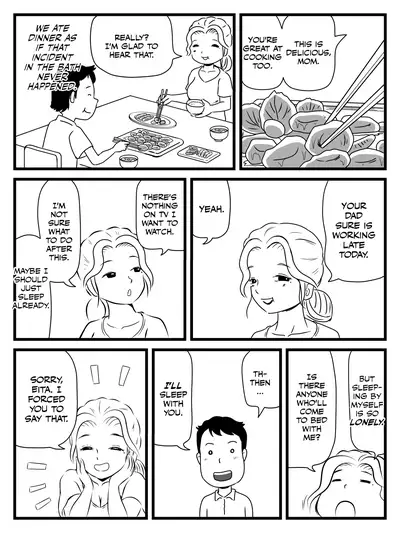 [Momoziri Hustle Dou] Demodori Kaa-san ga Eroku natte ita Ken | The Case Of A Mother Becoming Sexier After Moving Back In With Her Parents Post-Divorce [English] [CulturedCommissions]