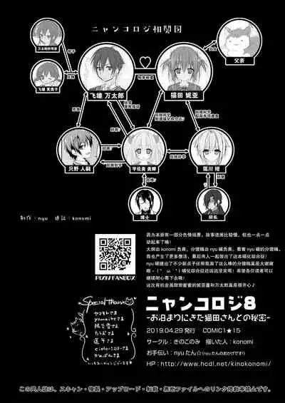 [KINOKONOMI (konomi)] Nyancology 8 -Otomari ni Kita Nekoda-san to no Himitsu- [Chinese] [绅士仓库汉化] [Digital]