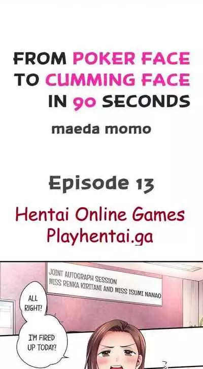 From Poker Face to Cumming Face in 90 Seconds Ch. 11-14 [English]