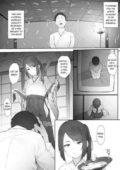 [Nigiri Usagi] Shinrei Spot ni Ittara Yabbai no ga Tsuita node Nekosogi Suidashite Morau [Zenpen] | Uprooting evil spirits at a shrine / Part1 [English]