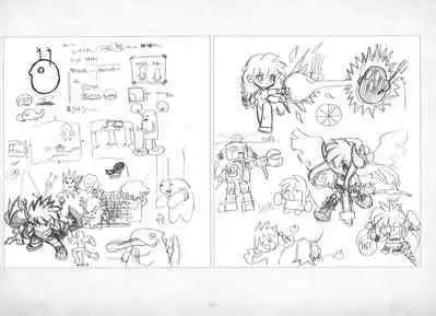 ALICESOFT ORION SCRIBBLES with CROQUIS ULTIMATE EDITION VOL.3 織音計画特別版 ラフ画集