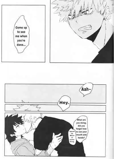 (Douyara Deban no Youda! 10) [Kokoro ga Oreteru (Oreta Syashin)] Oroka na Futari no Renshuu Kyoku | Our Foolish Etude Together (Boku no Hero Academia) [English] [SpookyLatte]