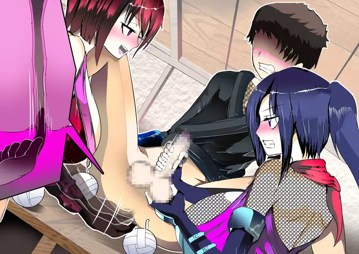 Sanctions For A Ninja Who Went AWOL ~Feminized and Dominated By 2 Kunoichi~