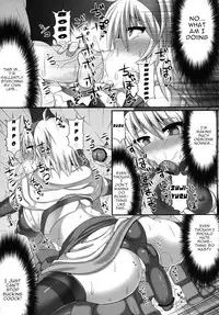 (Kouroumu 9) [Stapspats (Hisui)] Gensoukyou Futanari Chinpo Wrestling 3 - Kamen Ningyou Tsukai "A" VS Devil Nitori (Touhou Project) [English] [robypoo]