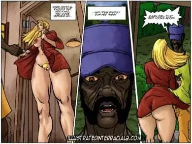 [Illustrated Interracial] – The Lawn Man