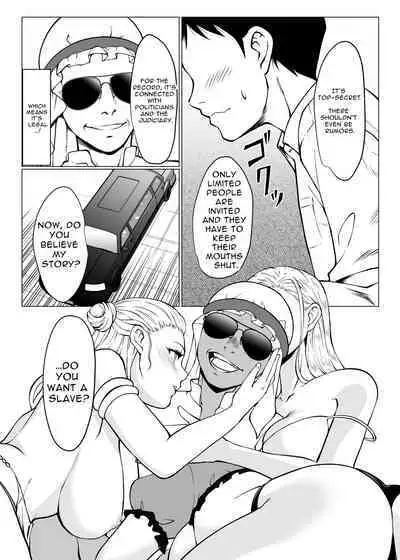 [Shiroganean (Aomizuan, Nemui Nezu, Mitsuhime Moka)] Dorei Shijou no Jitsujou ~Tokyo Big Sight ni Jitsuzai suru Gendai Nihon no Dosukebe na Yami~ | Sex Slave Market Circumstances ~The dark perversion of modern Japan~ [English] [Solid Rose]