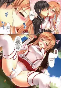 (C86) [TwinBox (Hanahanamaki, Sousouman)] Asuna ni 100% Nama Nakadashi Shimasu | Cumming Inside Asuna 100% Raw (Sword Art Online) [English] [Doujin-Moe] [Decensored]