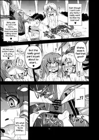 (Reitaisai 10) [Happiness Milk (Obyaa)] Nikuyokugami Gyoushin - tentacle and hermaphrodite and two girls - | Faith in the God of Carnal Desire - Tentacle and Hermaphrodite and Two Girls (Touhou Project) [English] {Sharpie Translations}