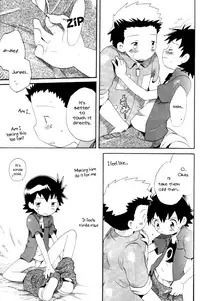 [KuruGuru DNA (Hoshiai Hilo)] Achikochi (Digimon Frontier) [English] {Shotachan}