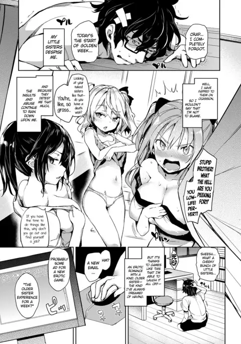 Ane Taiken Shuukan | The Older Sister Experience for a Week ch. 1-5