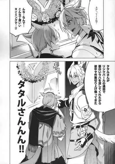 (Atamawari Dayo! Hikasen Shuugou 3) [dicca (Suemitsu Dicca)] Okaeri no Koe o Kikasete - LET ME HEAR YOU SAY WELCOME HOME. (Final Fantasy XIV)