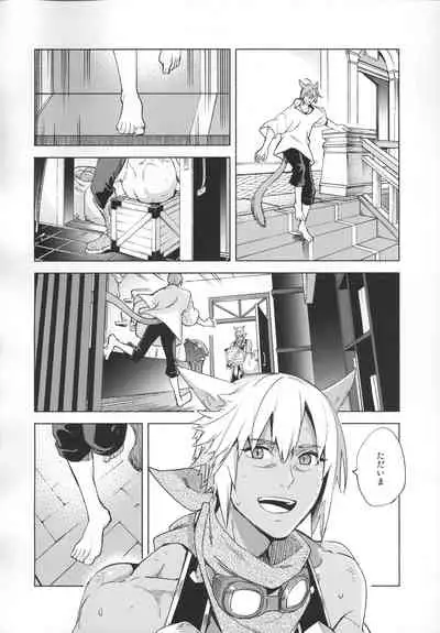 (Atamawari Dayo! Hikasen Shuugou 3) [dicca (Suemitsu Dicca)] Okaeri no Koe o Kikasete - LET ME HEAR YOU SAY WELCOME HOME. (Final Fantasy XIV)