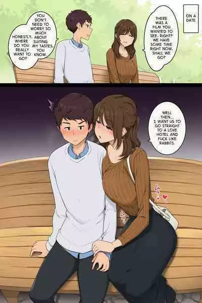 Honne Kikareru to Dorodoro shita Yokubou o Shoujiki ni Icchau Onee-san | A Young Lady Who, When Asked, Honestly Reveals Her Filthy Desires