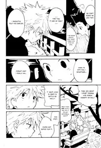 [Watagashi Maker (Tomiko)] Tabete wa Ikena | Do Not Eat (Hunter x Hunter) [English] [HXH-Doujinshilivejournal]