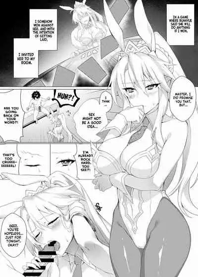 Bunnyue to no Kake ni Katte H Suru Hon | A book about winning a bet and having sex with Bunny King