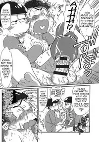 (Kahou wa Nete Matsu Spark 11) [MatsuCha. (Maccha)] Mahou no Onaho to Tsunagacchata Karamatsu no Junan! | The Passion of Karamatsu Connecting with a Magical Onahole! (Osomatsu-san) [English] [Rotti Rotti]