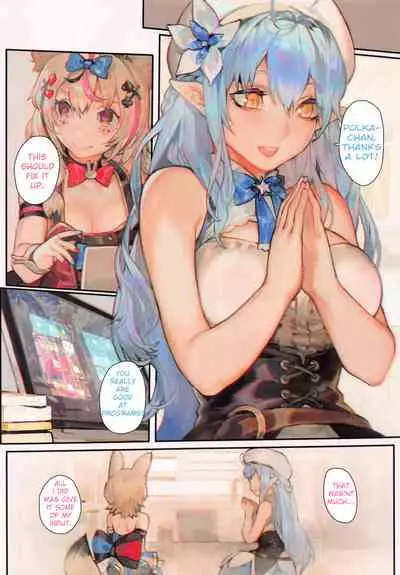 (FF37) [Aoin no Junreibi (Aoin)] DEPENDENCE (Yukihana Lamy, Omaru Polka) [English]