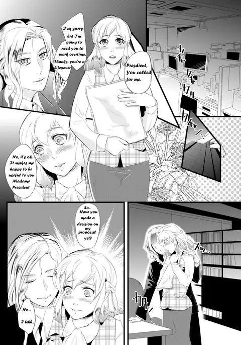 Immoral Yuri Heaven ~The Husband is made female and trained while his wife is bed by a woman~