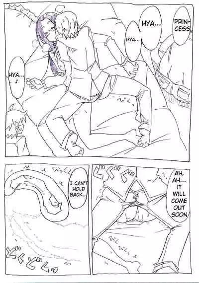 The princess is fucked in her sleep by an entourage of geeks