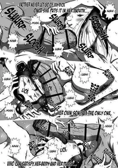 [Milkdou Shoukai (Milk Koubou)] Musuko (Boku) no Kyokon (Asoko) ga Okaa-san no Inbu (Asoko) o Tsuranuku Hi! Hitozuma, Yoriko no Midara na Mainichi... | My Son's Big Cock Is For His Mother [English]