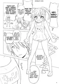 (COMIC1☆2) [Hakkekkyuu Sekkekkyuu (Zekkyou)] Haru na noni sukumizu de iin desu ka? | Even through it's spring, are swimsuits ok? (The Melancholy of Haruhi Suzumiya) [English] [RaikenTB, 4dawgz]