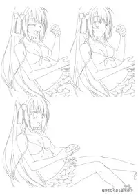 Sakura Hitohira Koimoyou Original Picture Collection