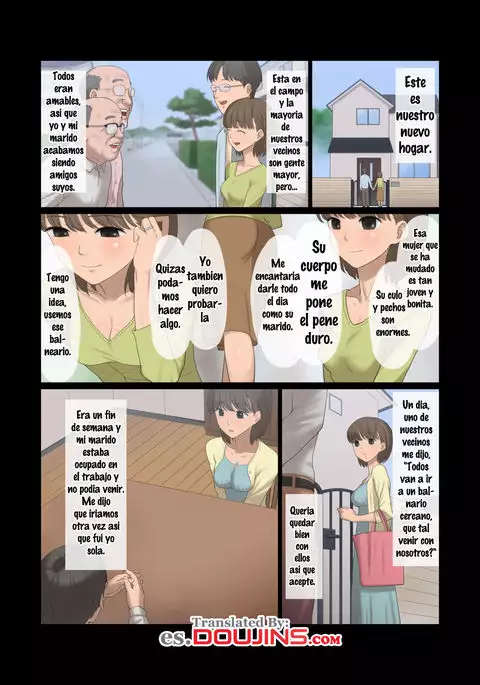 Kinjo no Ojii-san ni Onsen ni Tsureteikarete Okasareta Wakazuma