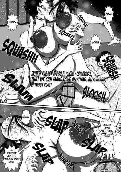 [Milkdou Shoukai (Milk Koubou)] Musuko (Boku) no Kyokon (Asoko) ga Okaa-san no Inbu (Asoko) o Tsuranuku Hi! Hitozuma, Yoriko no Midara na Mainichi... | My Son's Big Cock Is For His Mother [English]