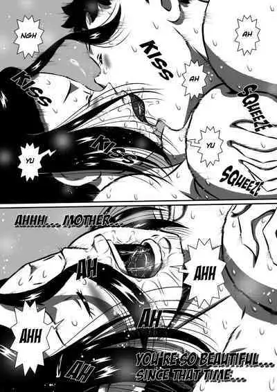 [Milkdou Shoukai (Milk Koubou)] Musuko (Boku) no Kyokon (Asoko) ga Okaa-san no Inbu (Asoko) o Tsuranuku Hi! Hitozuma, Yoriko no Midara na Mainichi... | My Son's Big Cock Is For His Mother [English]