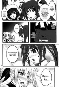(C82) [Bitch Bokujou (Bokujou Nushi K)] Zettai Chinpo Nanka ni Maketari Shinai Hon Re:birth | I Won't Lose to a Mere Cock Book Re-Birth (Mahou Shoujo Lyrical Nanoha, Dog Days) [English] [Chocolate]